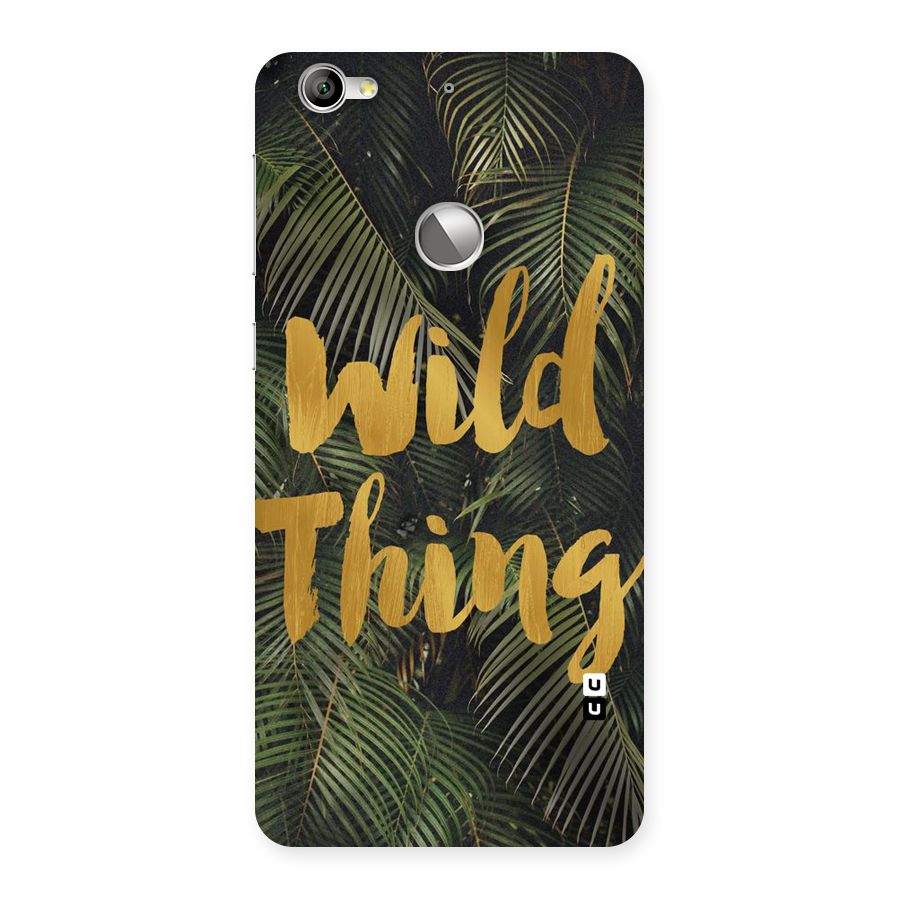 Wild Leaf Thing Back Case for LeTV Le 1s