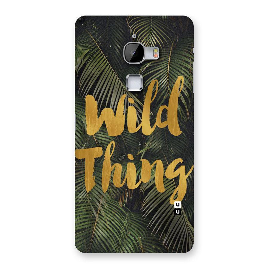 Wild Leaf Thing Back Case for LeTv Le Max