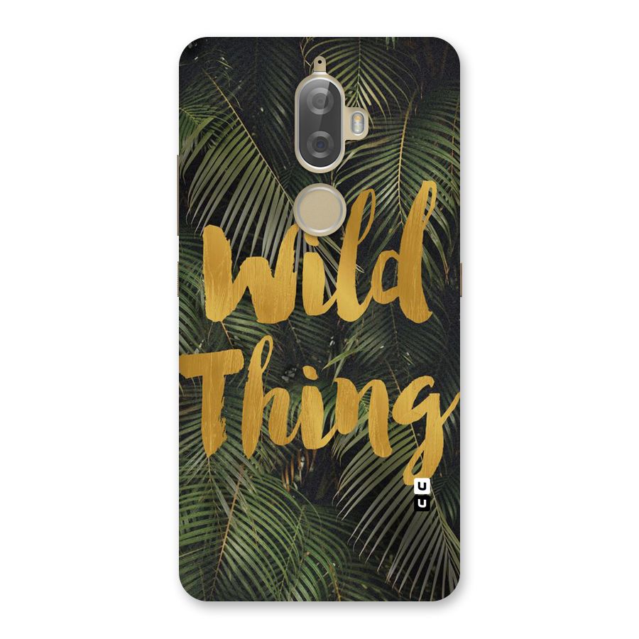 Wild Leaf Thing Back Case for Lenovo K8 Plus