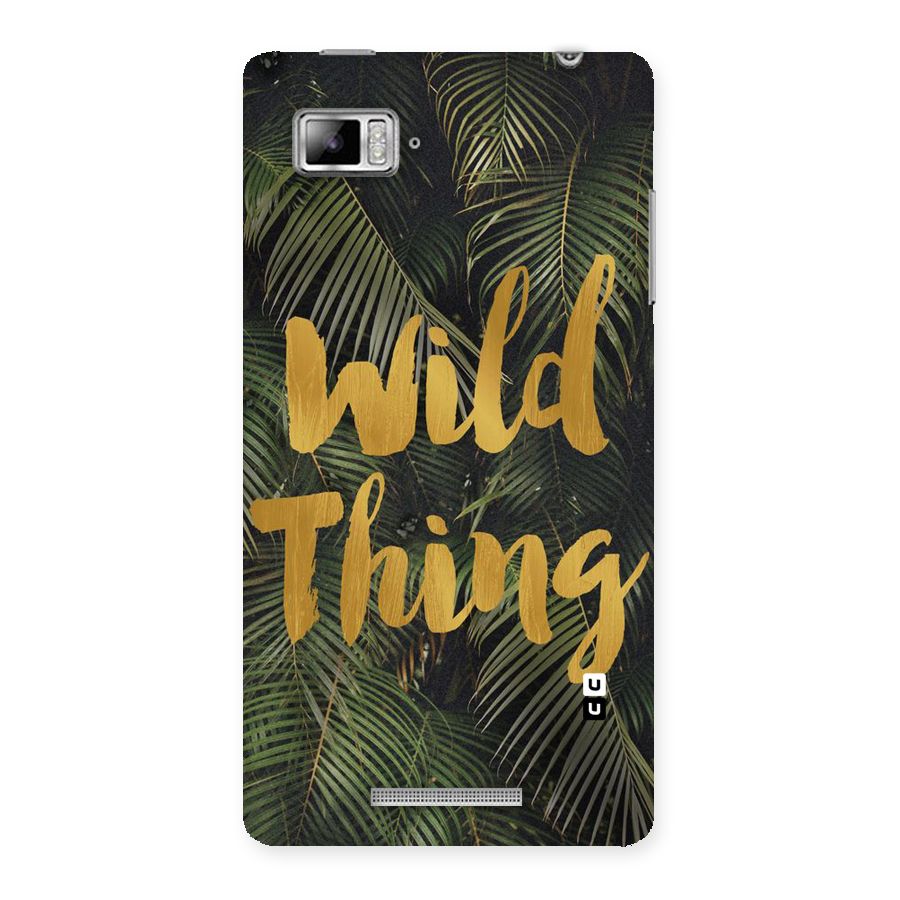 Wild Leaf Thing Back Case for Lenovo Vibe Z K910