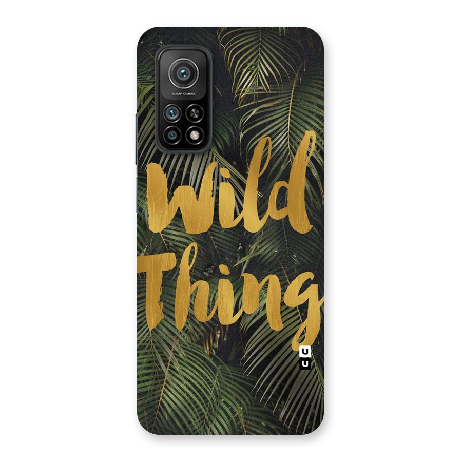 Wild Leaf Thing Back Case for Mi 10T Pro 5G