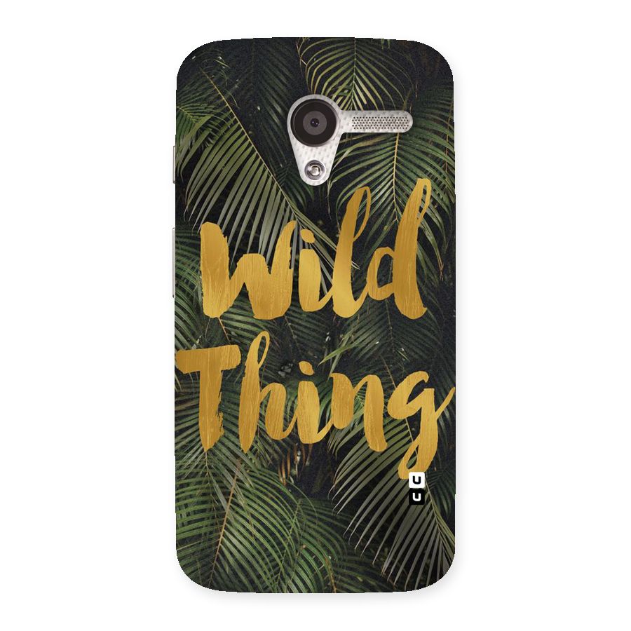Wild Leaf Thing Back Case for Moto X