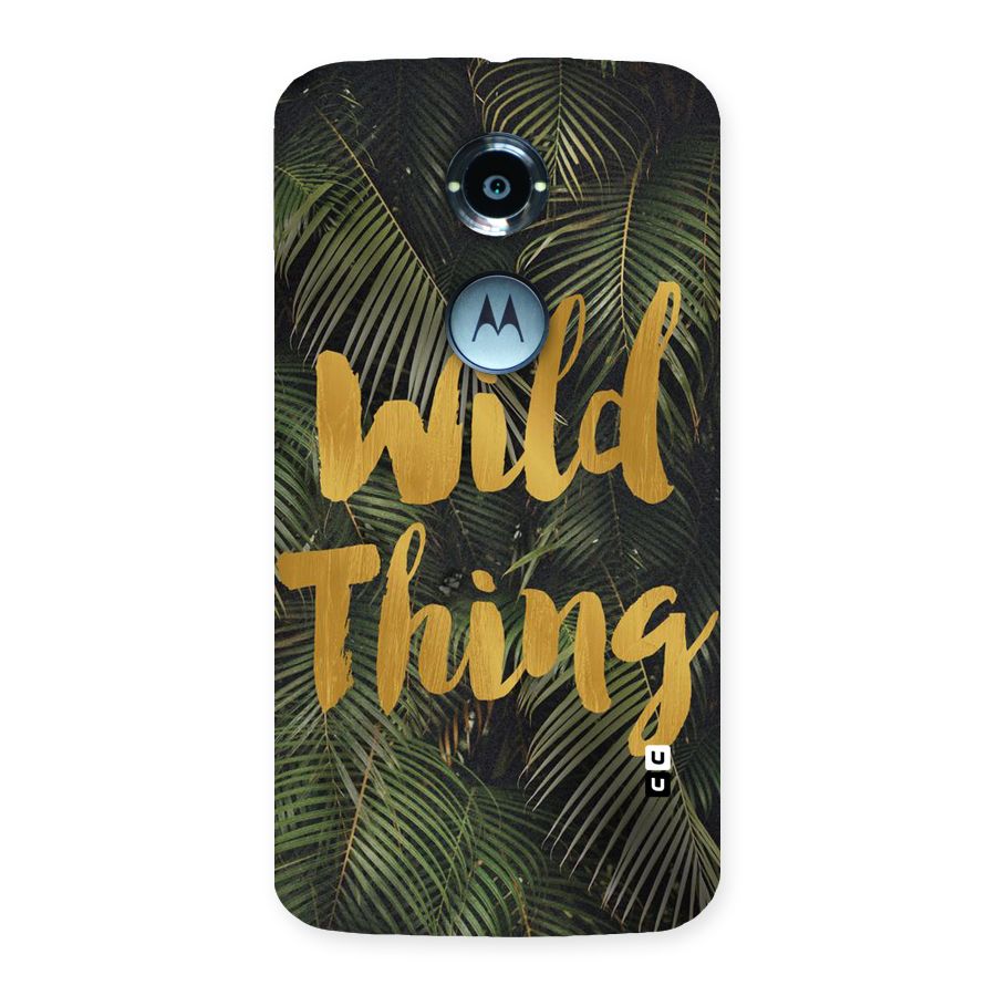 Wild Leaf Thing Back Case for Moto X 2nd Gen