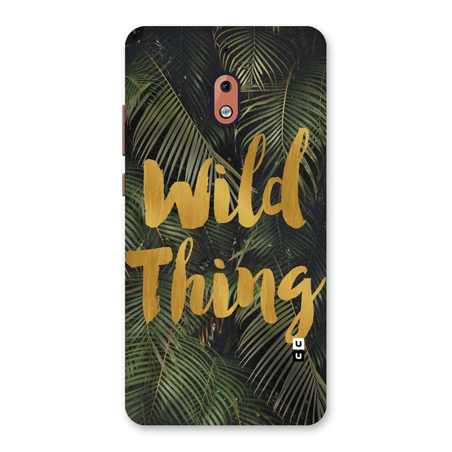 Wild Leaf Thing Back Case for Nokia 2.1