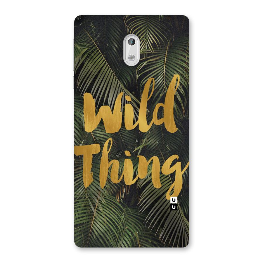 Wild Leaf Thing Back Case for Nokia 3