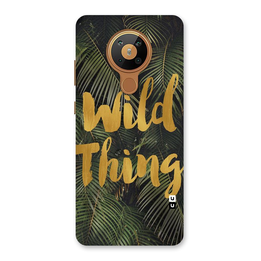 Wild Leaf Thing Back Case for Nokia 5.3