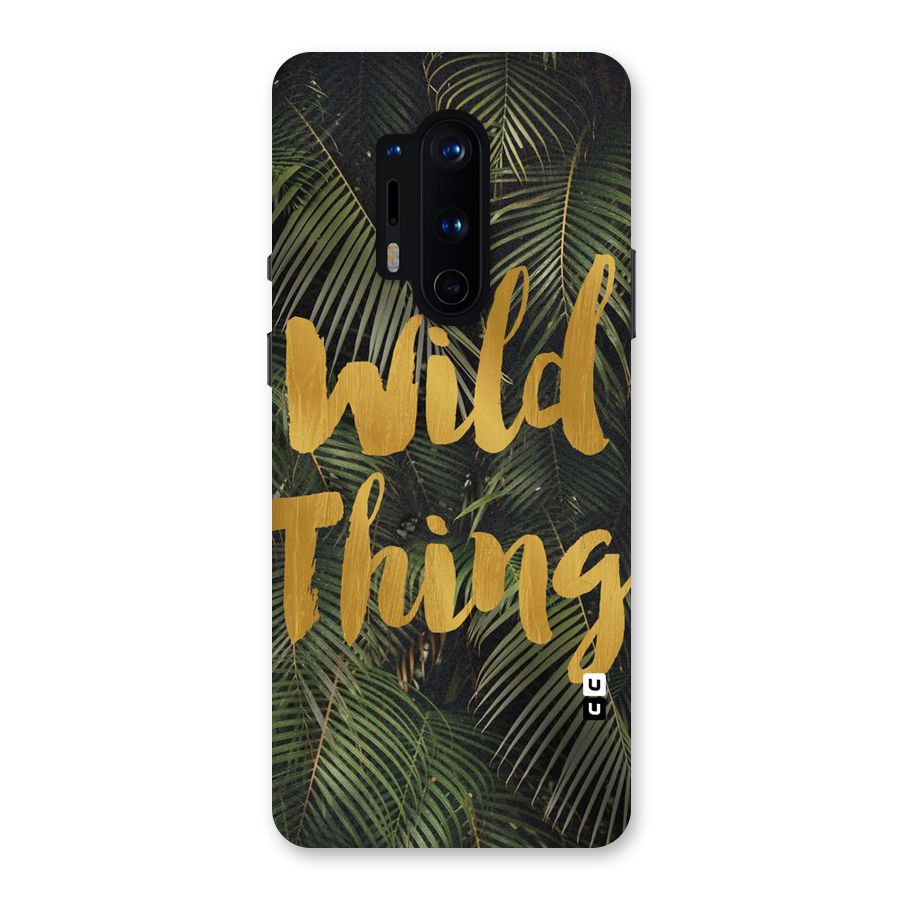 Wild Leaf Thing Back Case for OnePlus 8 Pro