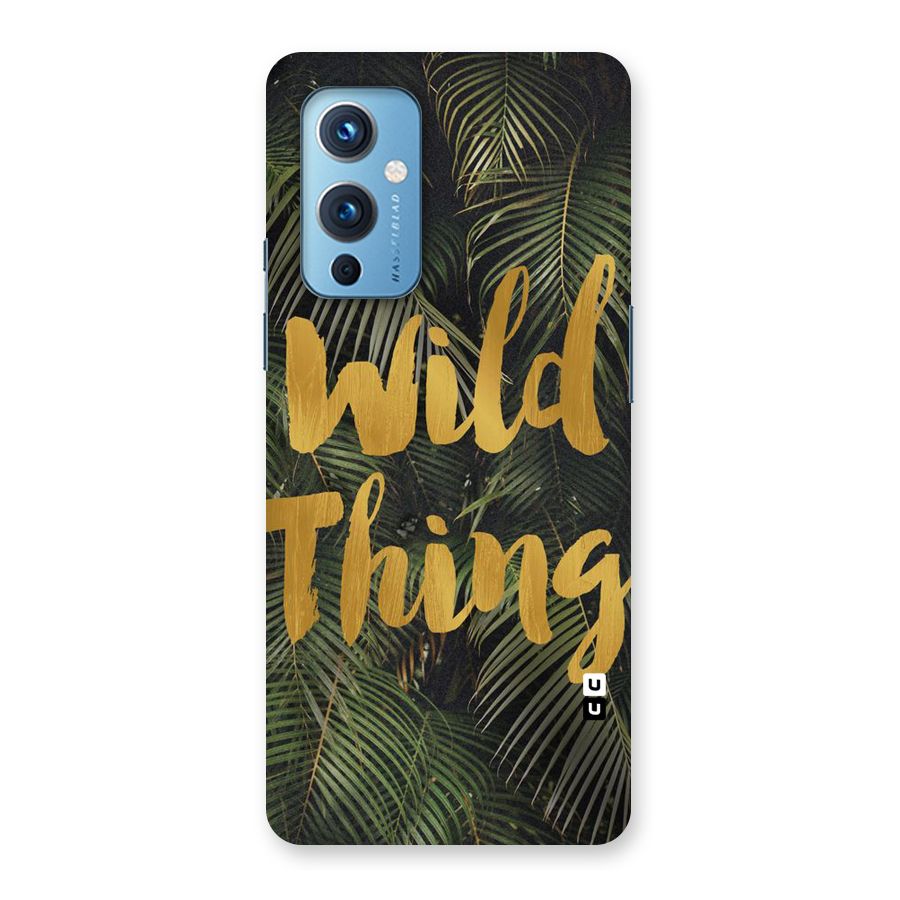 Wild Leaf Thing Back Case for OnePlus 9