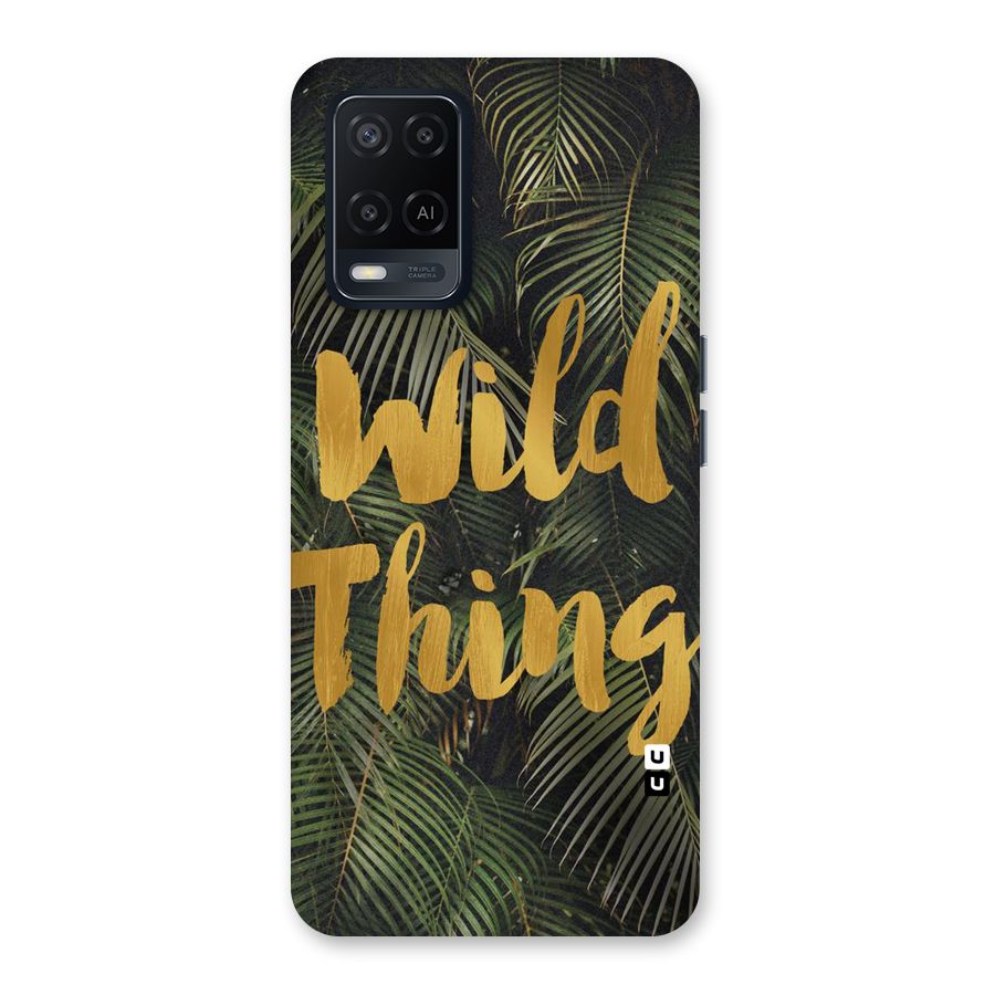 Wild Leaf Thing Back Case for Oppo A54