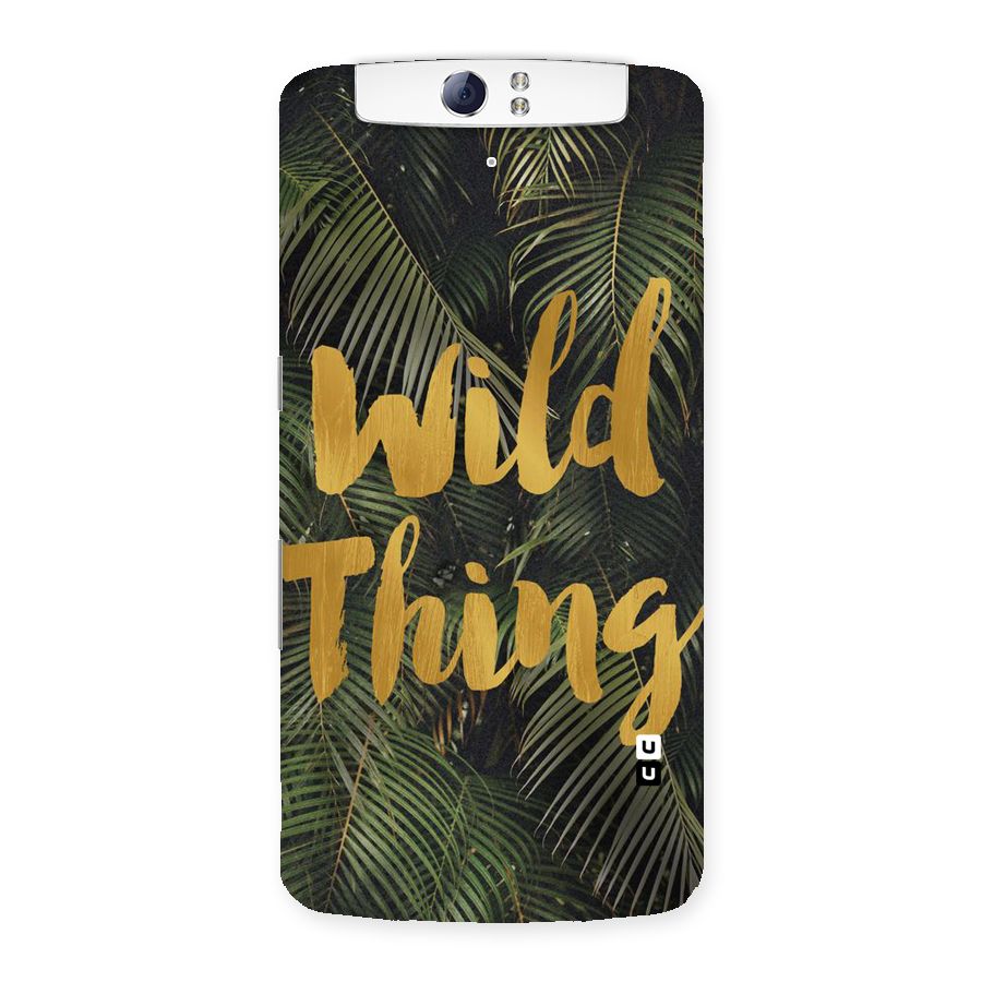 Wild Leaf Thing Back Case for Oppo N1