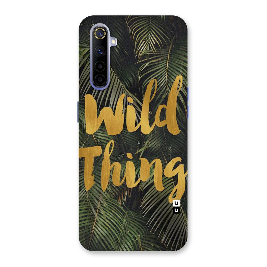 Wild Leaf Thing Back Case for Realme 6