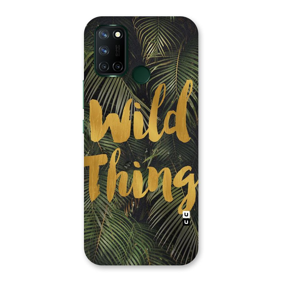 Wild Leaf Thing Back Case for Realme 7i