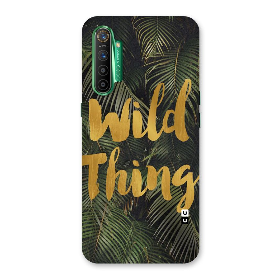 Wild Leaf Thing Back Case for Realme X2