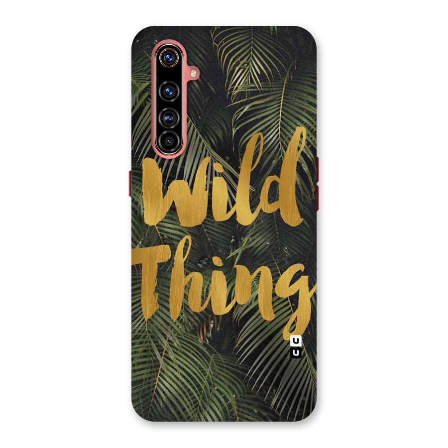 Wild Leaf Thing Back Case for Realme X50 Pro