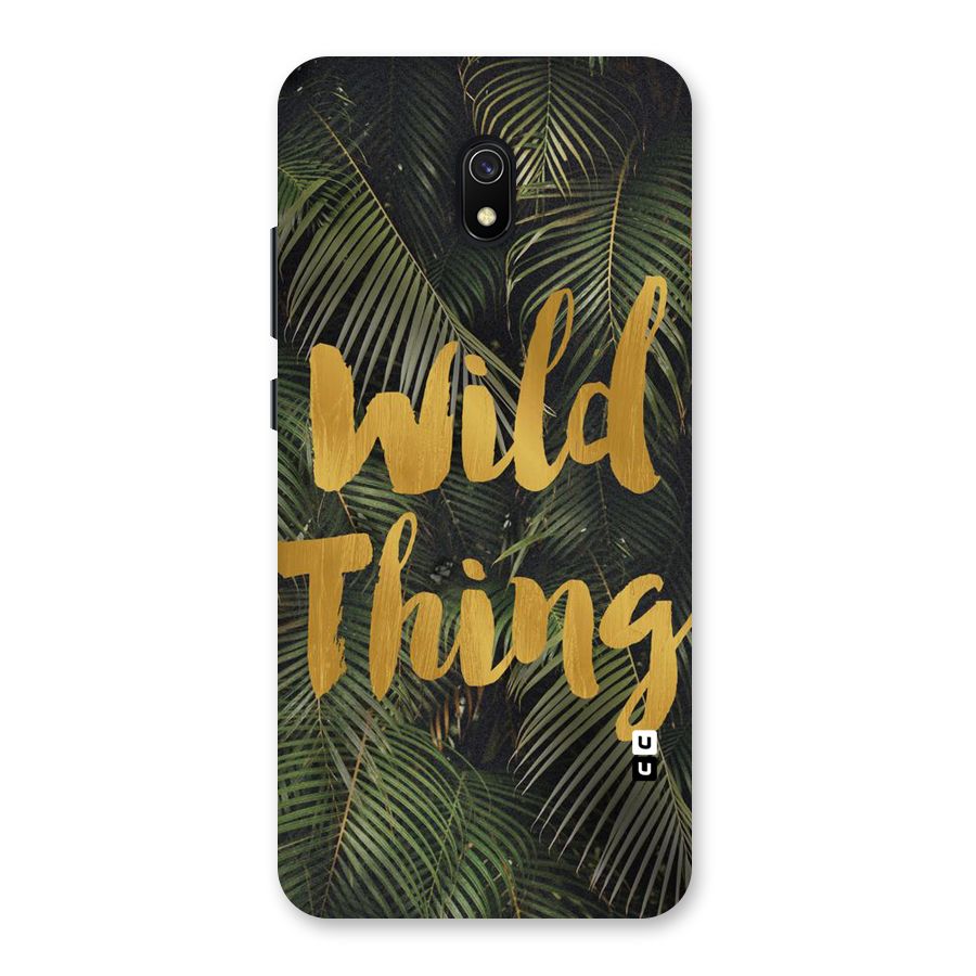 Wild Leaf Thing Back Case for Redmi 8A