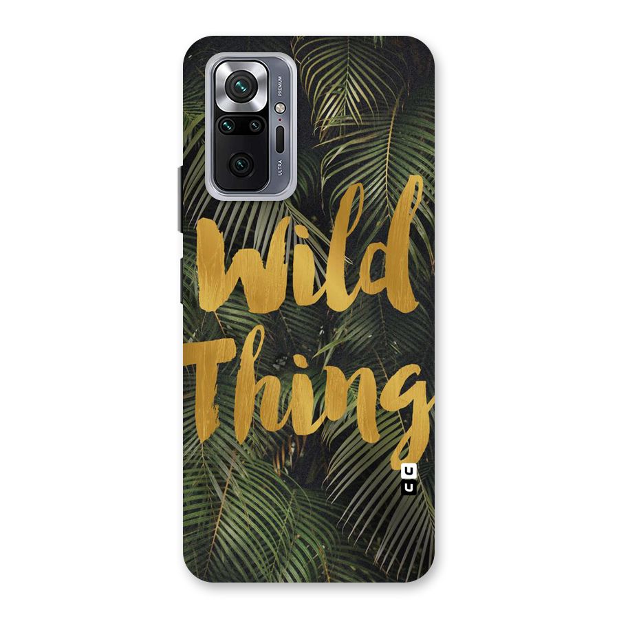Wild Leaf Thing Back Case for Redmi Note 10 Pro Max