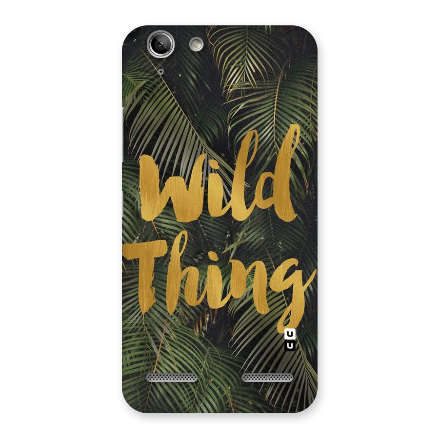 Wild Leaf Thing Back Case for Vibe K5