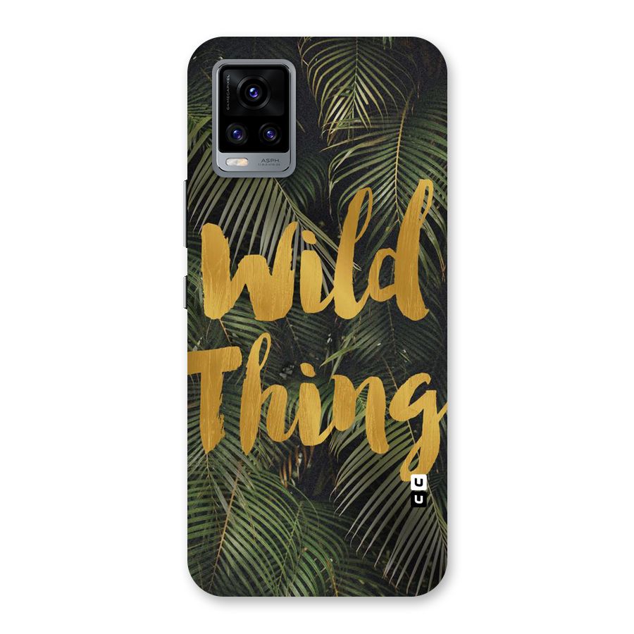 Wild Leaf Thing Back Case for Vivo V20