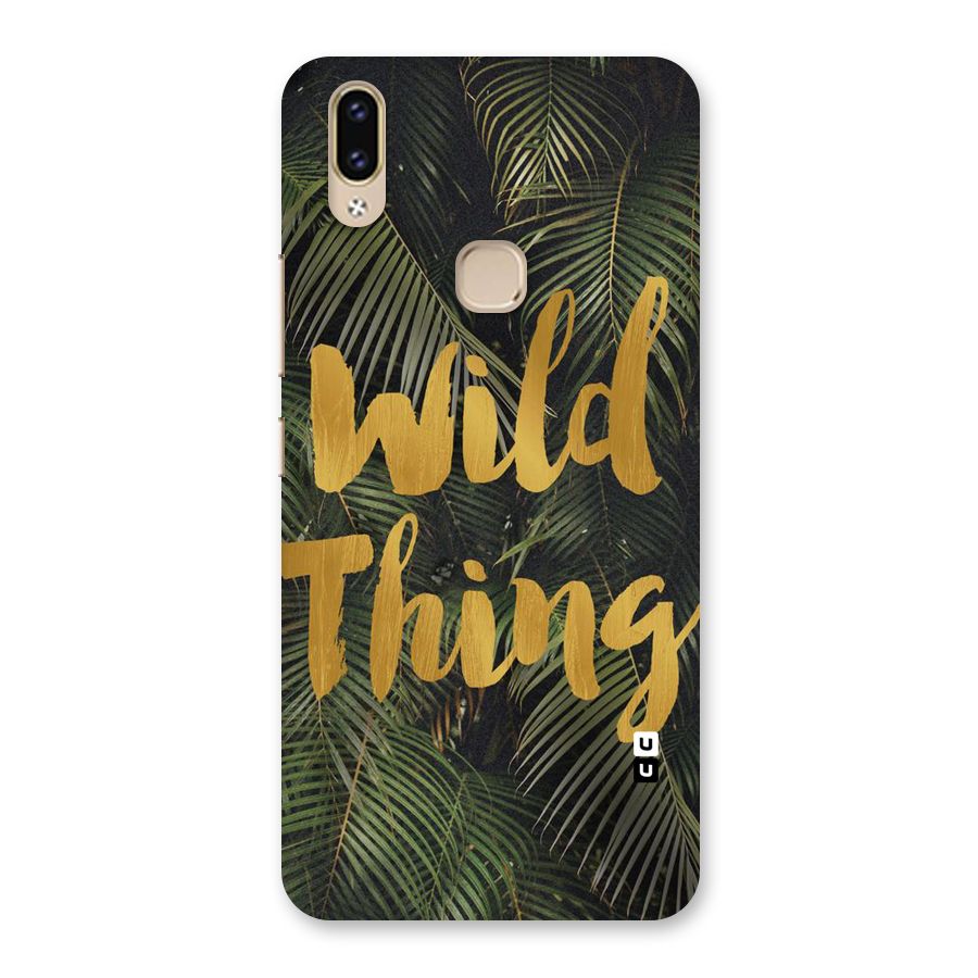 Wild Leaf Thing Back Case for Vivo V9