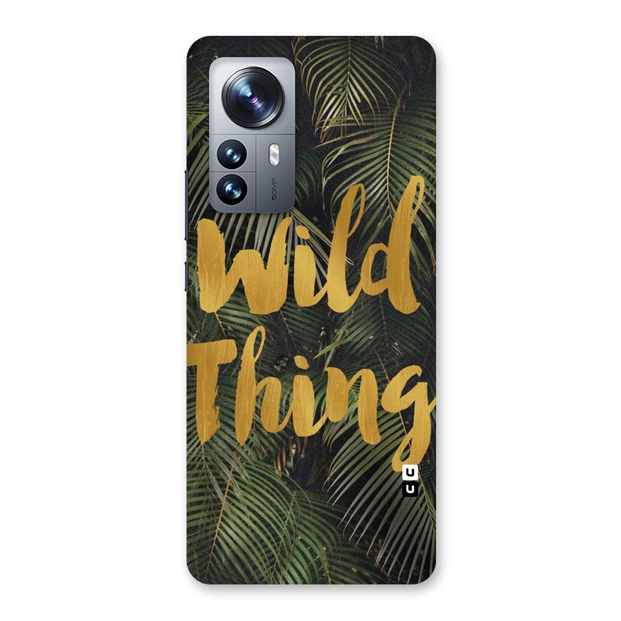 Wild Leaf Thing Back Case for Xiaomi 12 Pro