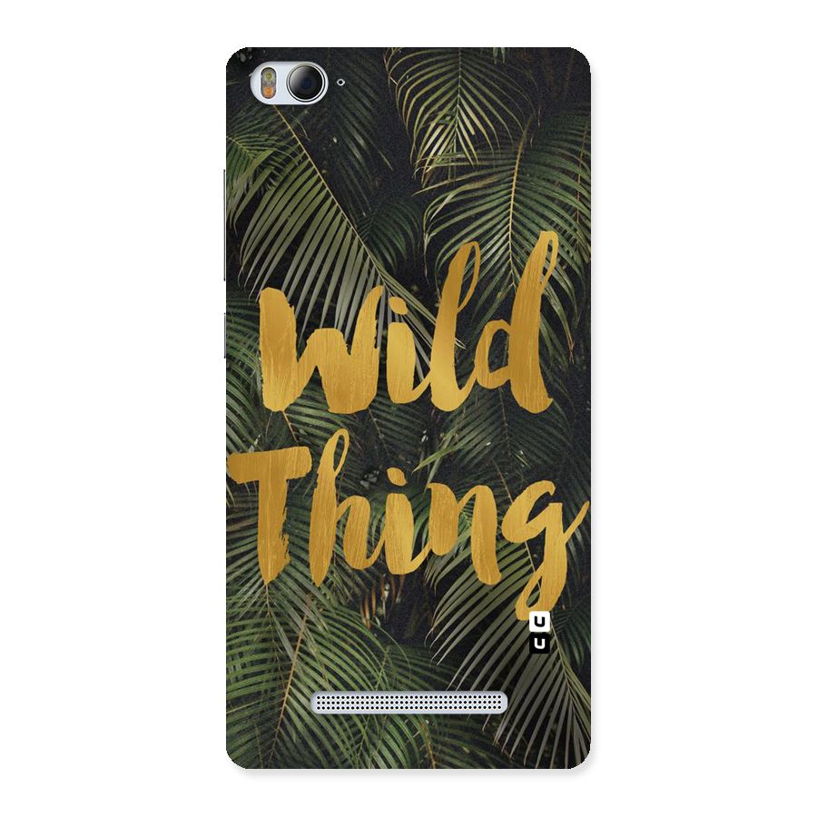 Wild Leaf Thing Back Case for Xiaomi Mi4i
