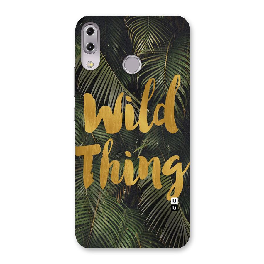 Wild Leaf Thing Back Case for Zenfone 5Z