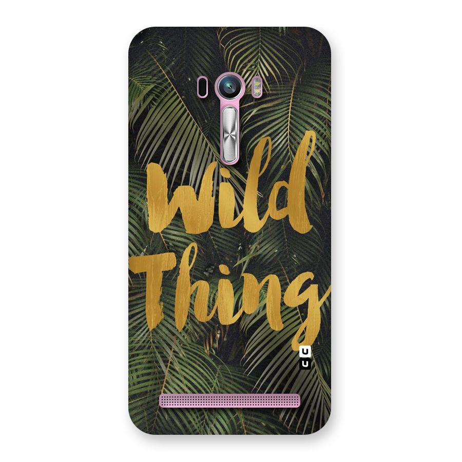 Wild Leaf Thing Back Case for Zenfone Selfie