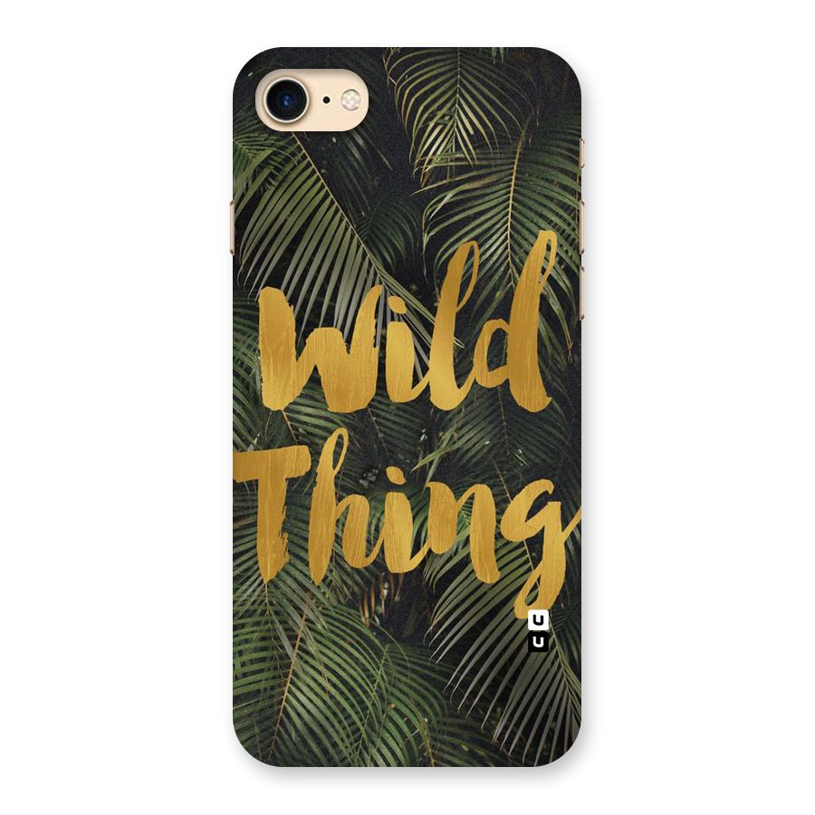 Wild Leaf Thing Back Case for iPhone 7