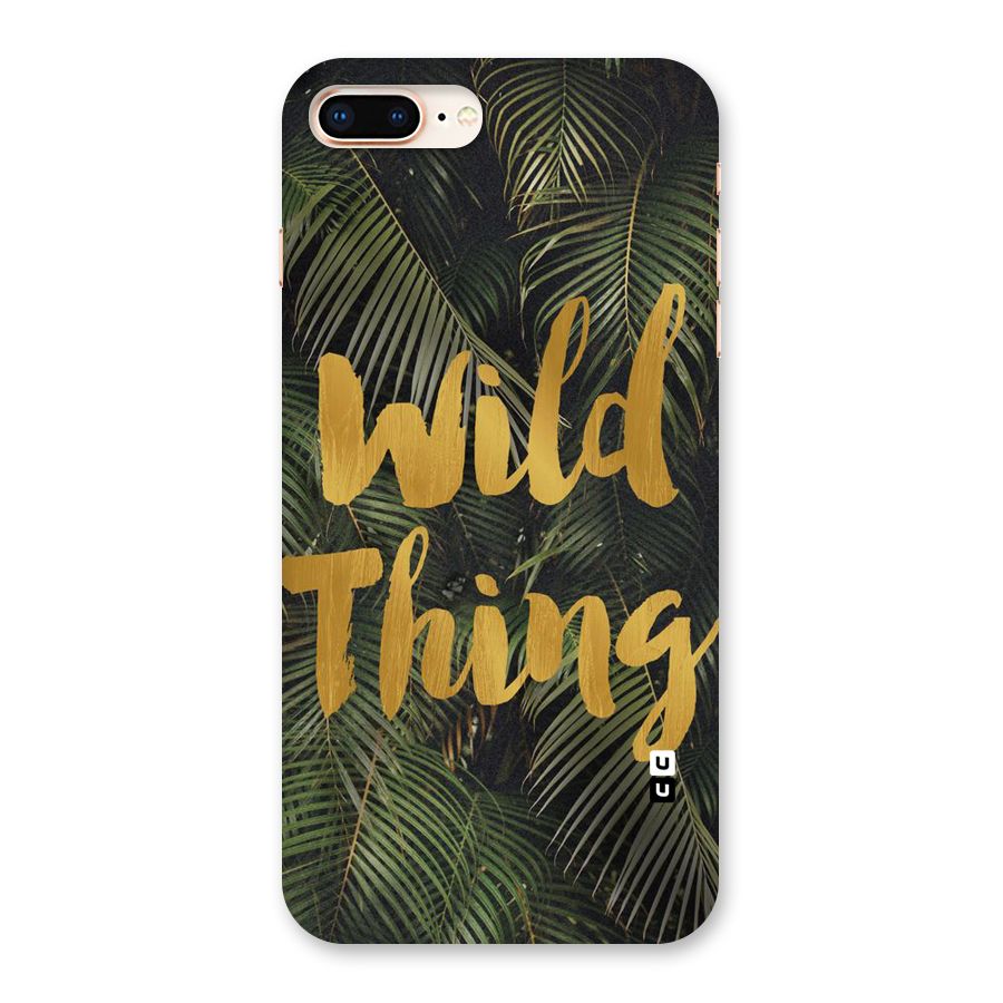 Wild Leaf Thing Back Case for iPhone 8 Plus