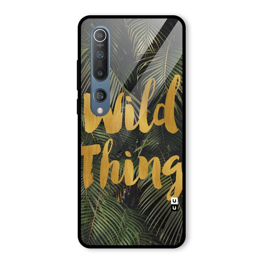 Wild Leaf Thing Glass Back Case for Mi 10