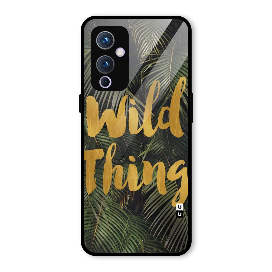Wild Leaf Thing Glass Back Case for OnePlus 9