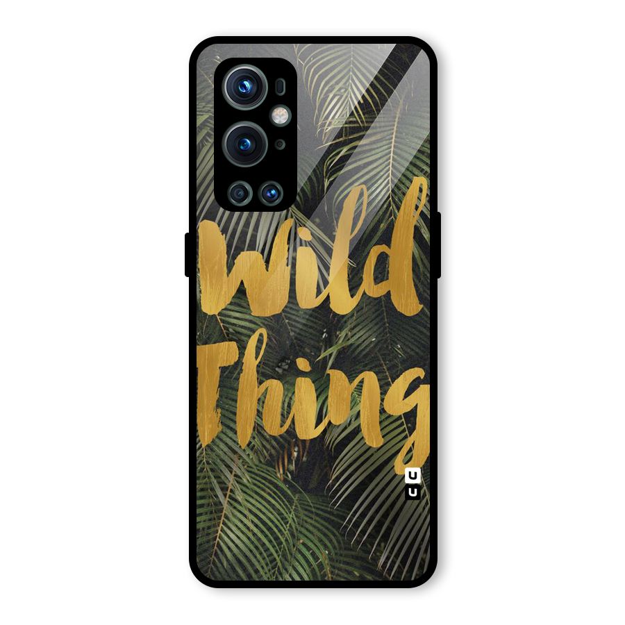 Wild Leaf Thing Glass Back Case for OnePlus 9 Pro