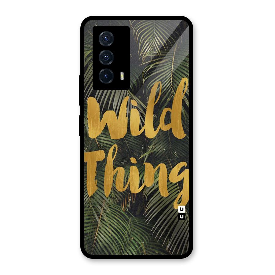 Wild Leaf Thing Glass Back Case for Vivo iQOO Z5