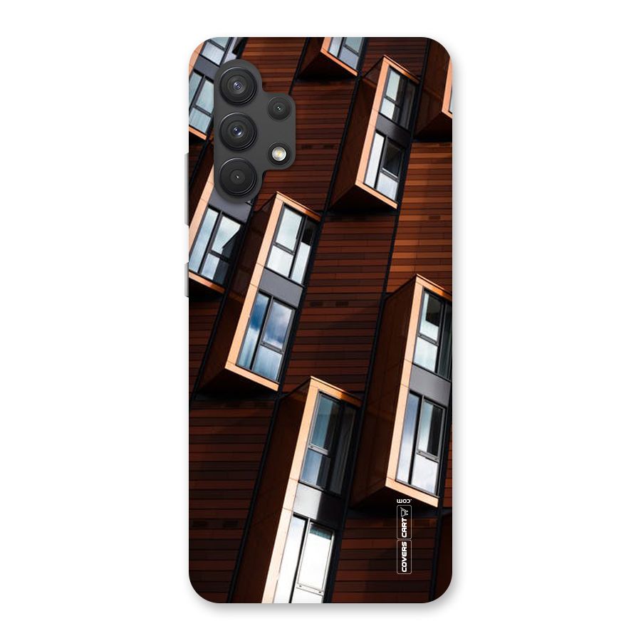 Window Abstract Back Case for Galaxy A32