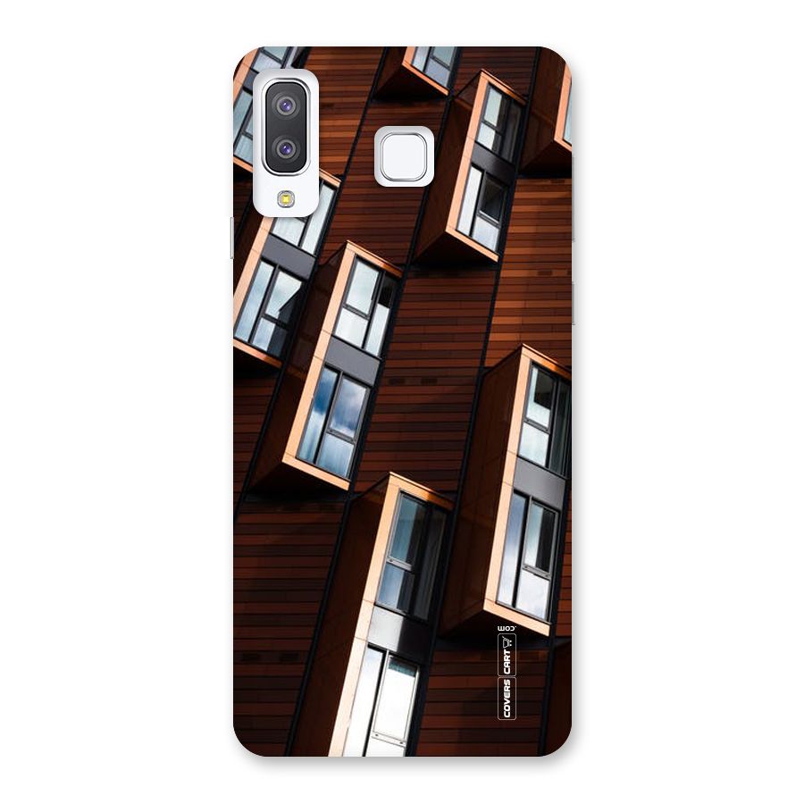 Window Abstract Back Case for Galaxy A8 Star