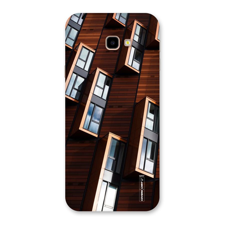 Window Abstract Back Case for Galaxy J4 Plus