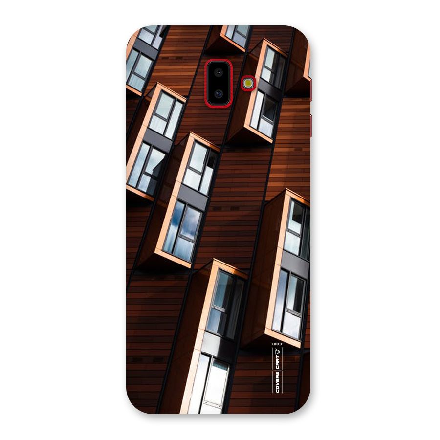 Window Abstract Back Case for Galaxy J6 Plus