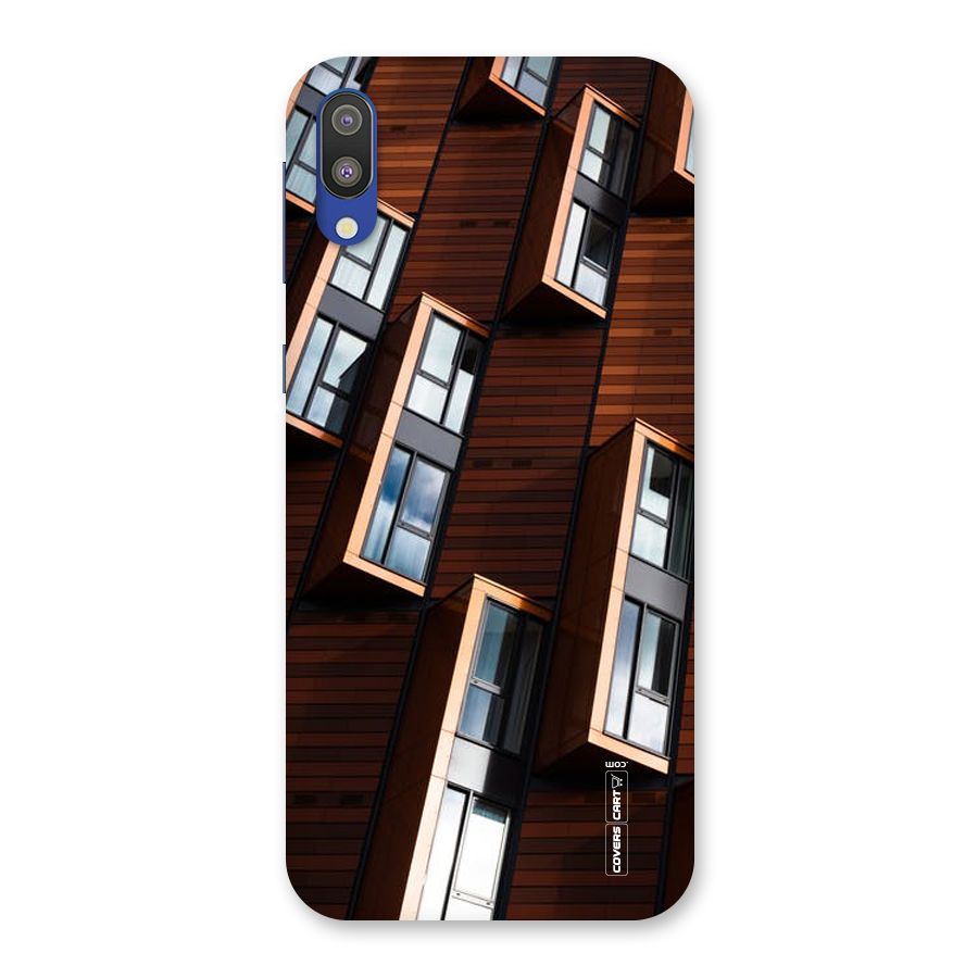 Window Abstract Back Case for Galaxy M10