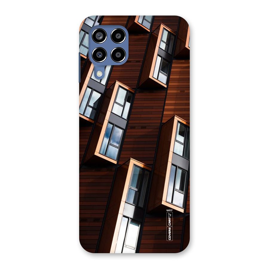 Window Abstract Back Case for Galaxy M53 5G