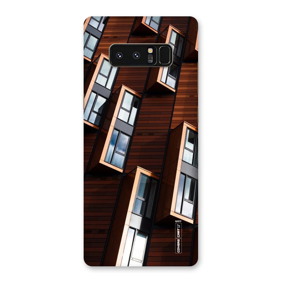 Window Abstract Back Case for Galaxy Note 8