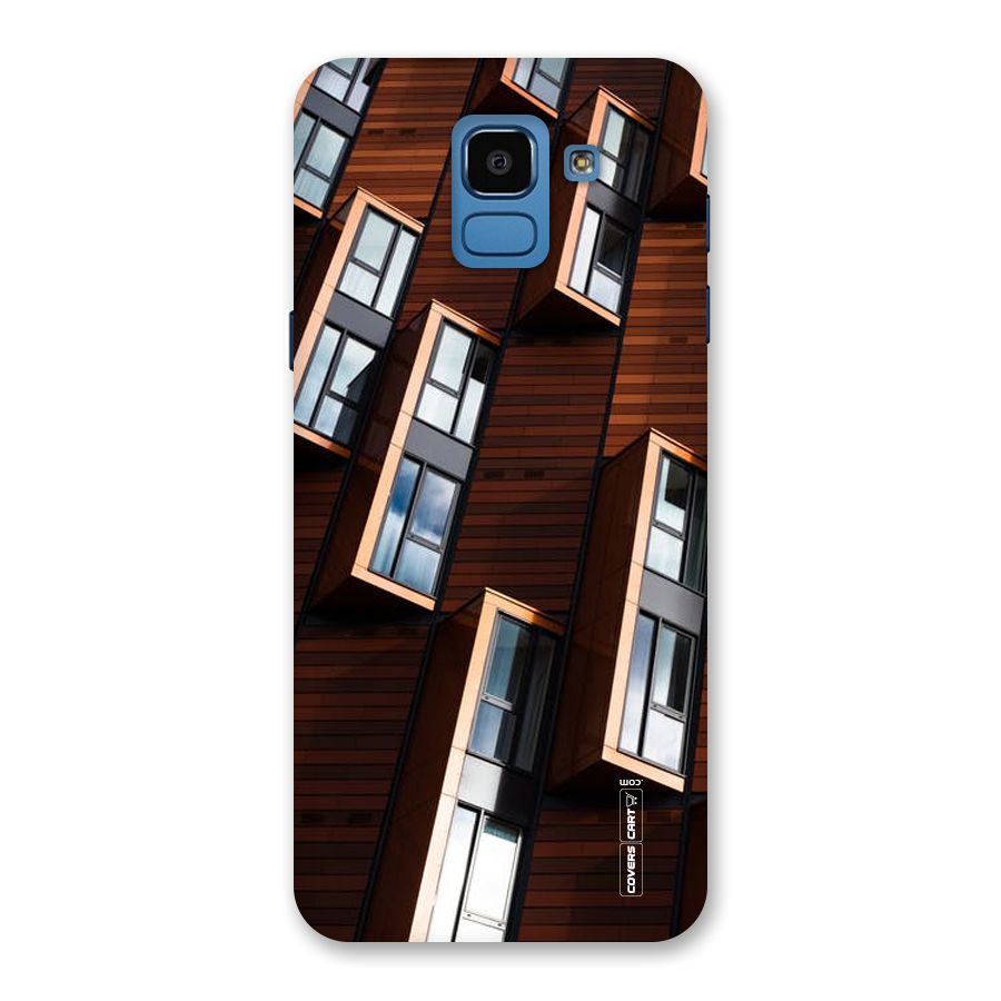 Window Abstract Back Case for Galaxy On6