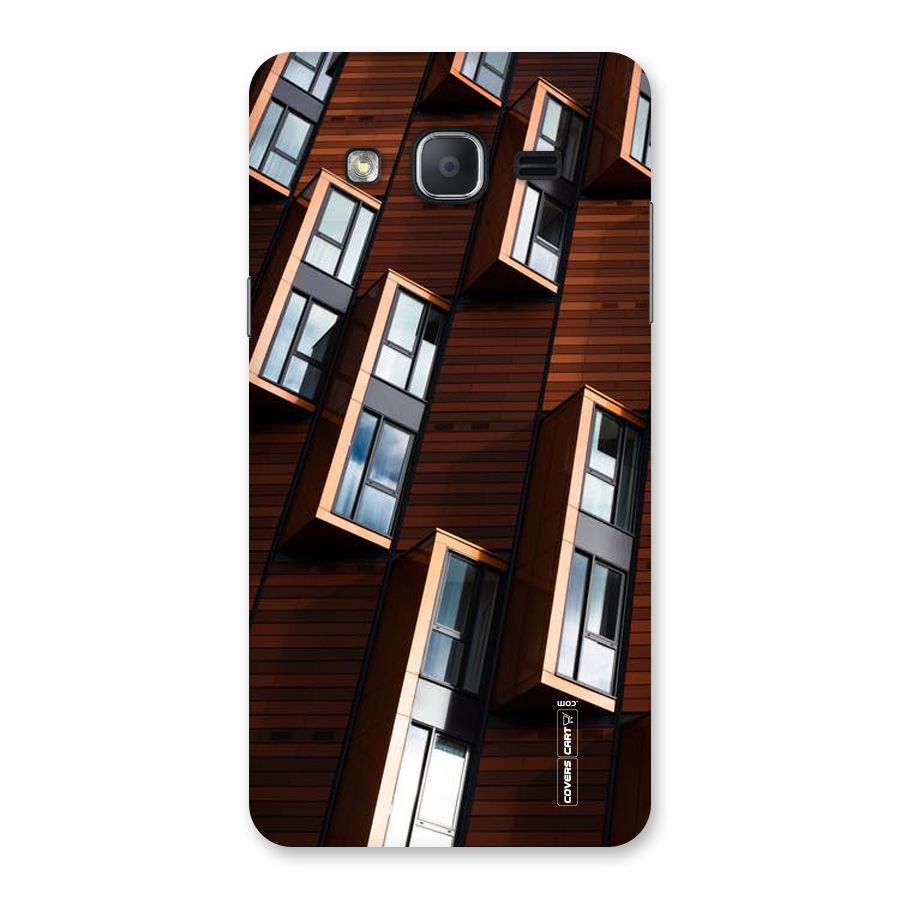 Window Abstract Back Case for Galaxy On7 2015