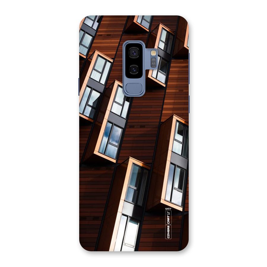 Window Abstract Back Case for Galaxy S9 Plus