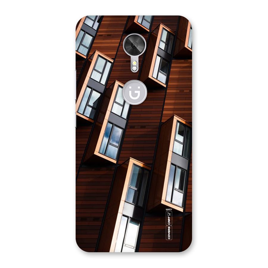 Window Abstract Back Case for Gionee A1