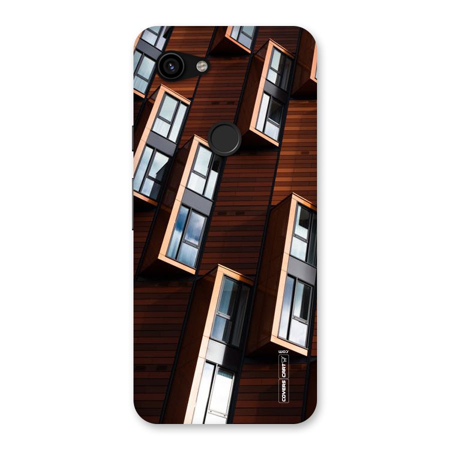 Window Abstract Back Case for Google Pixel 3a