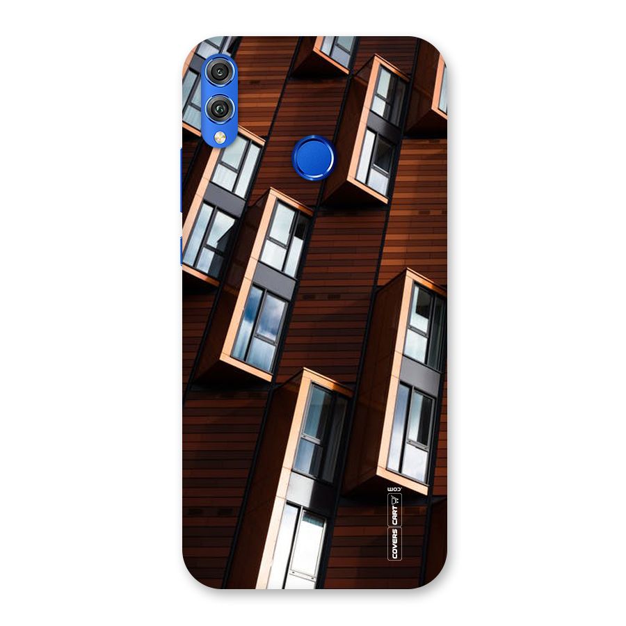 Window Abstract Back Case for Honor 8X
