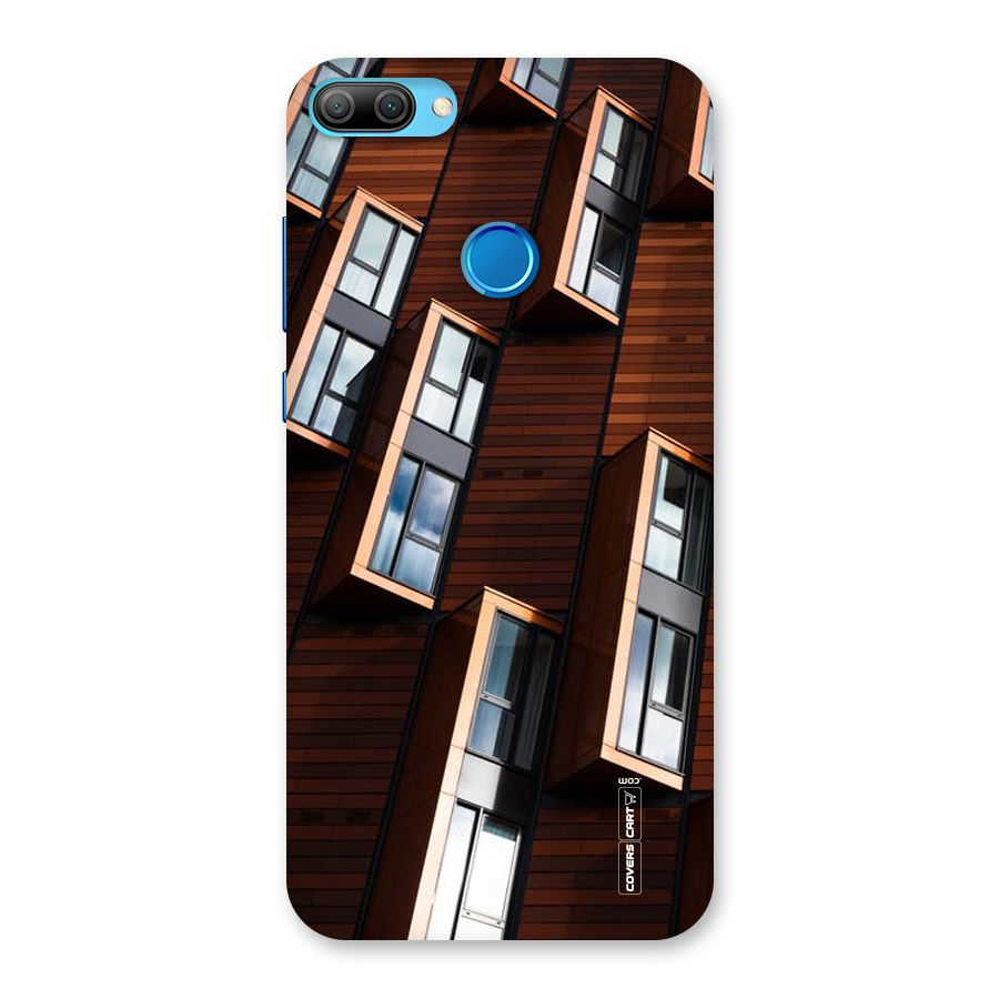 Window Abstract Back Case for Honor 9N
