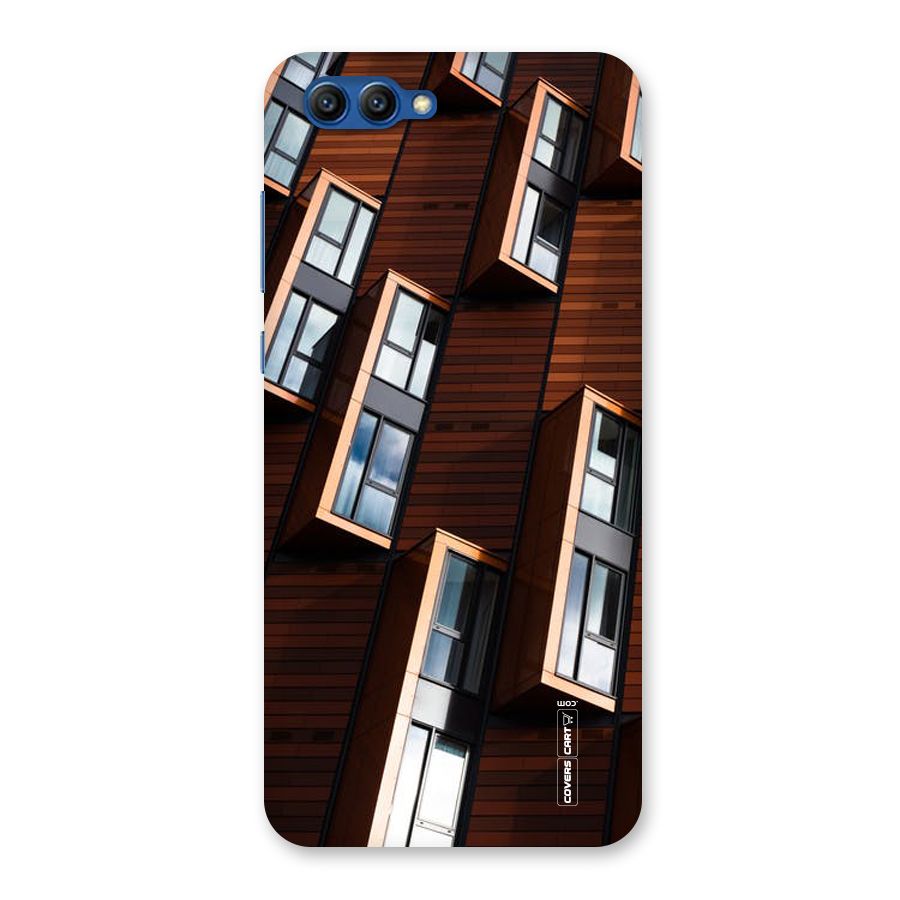 Window Abstract Back Case for Honor View 10