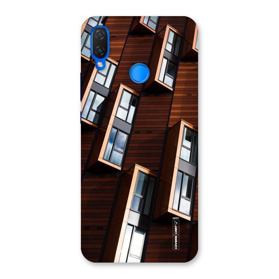 Window Abstract Back Case for Huawei P Smart+