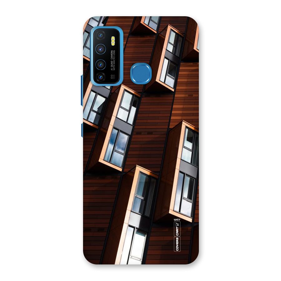 Window Abstract Back Case for Infinix Hot 9